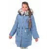 Зимняя куртка для девочки "Гучи" оптом, зима 2019
