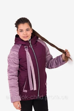 Демисезонная куртка для девочки "Дези", куртка-жилетка детская Осень 2019