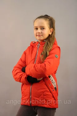 Демисезонная куртка-жилетка для девочки "Вайт", весенняя курточка детская, НОВ?НКА 2019