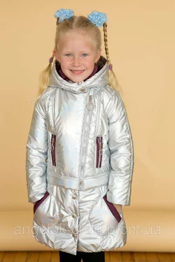Куртка для девочки "Эмма", осенняя детская курточка, детский демисезонные курточки