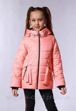Осенняя куртка для девочки "Лили", демисезонная курточка детская