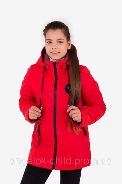 Осенняя куртка для девочки "Ксюха", демисезонная курточка для девочки-подростка