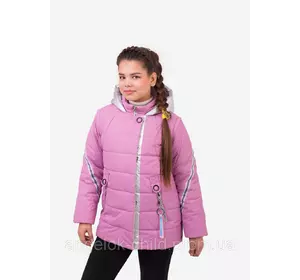 Демисезонная  куртка-жилетка  для девочки "Аника", весенняя детская куртка Осень 2019