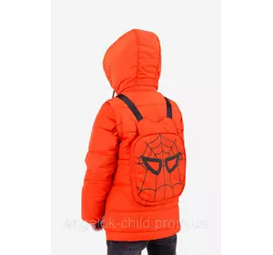 Курточка для мальчика "Паук" ОСЕНЬ 2019, демисезонная куртка для мальчика от 2 до 6 лет