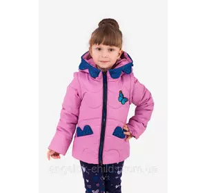 Демисезонная  куртка-жилетка  для девочки "Мона", весенняя куртка для девочки, ОСЕНЬ 2019